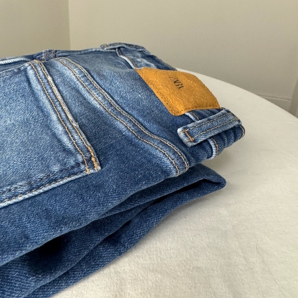 NWT Zara Kids Girls Ripped Skinny Jeans Raw Hem – Size 10 - Picture 10 of 14